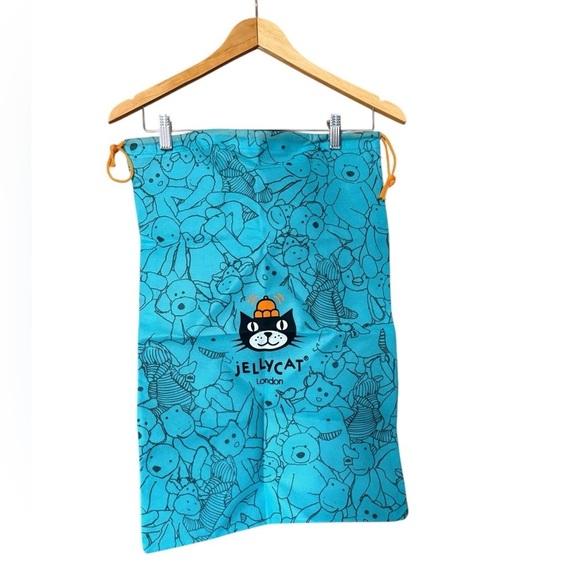 Jellycat Blue Drawstring Bag - Picture 1 of 3